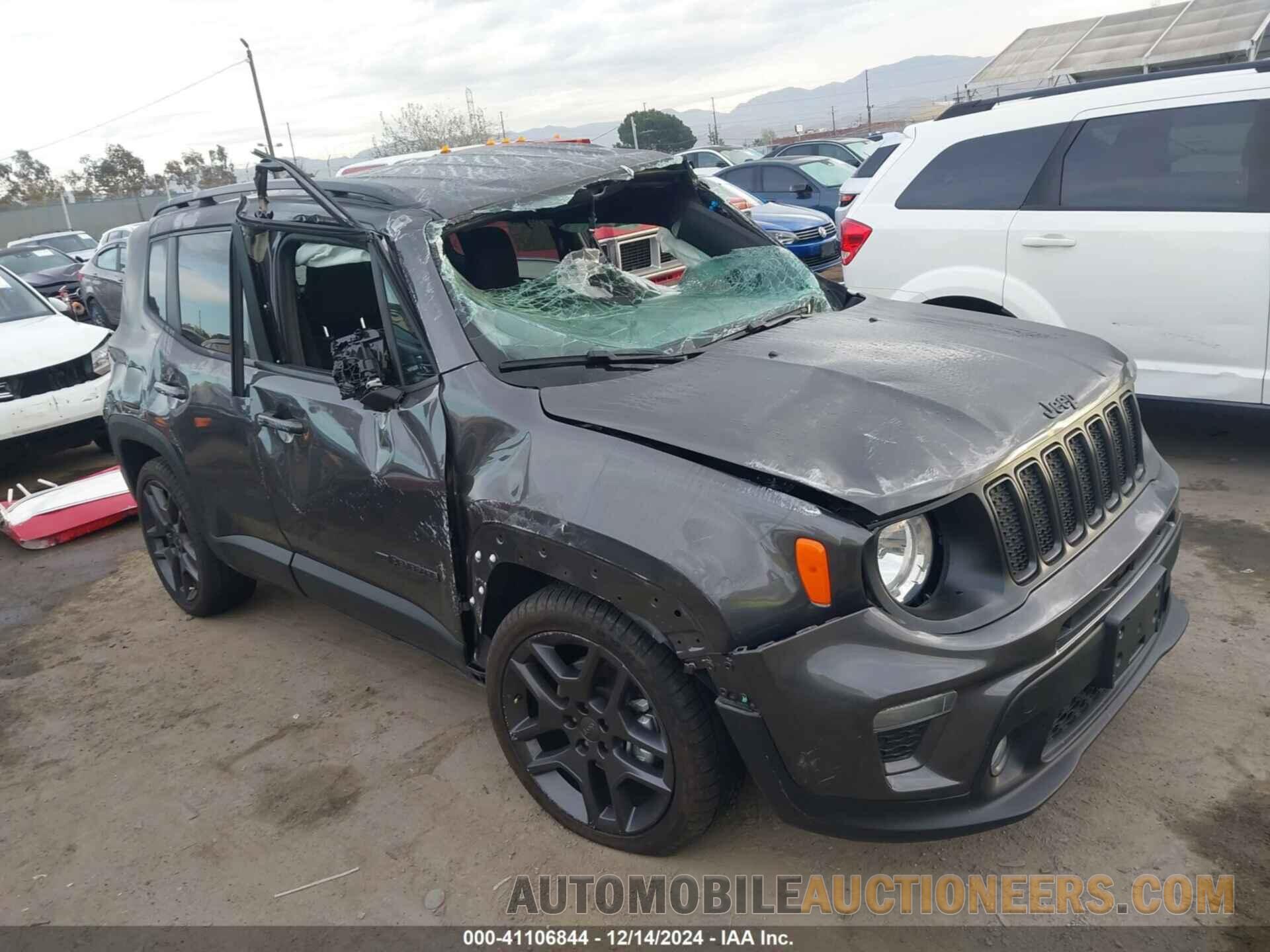 ZACNJCBB8MPM68302 JEEP RENEGADE 2021