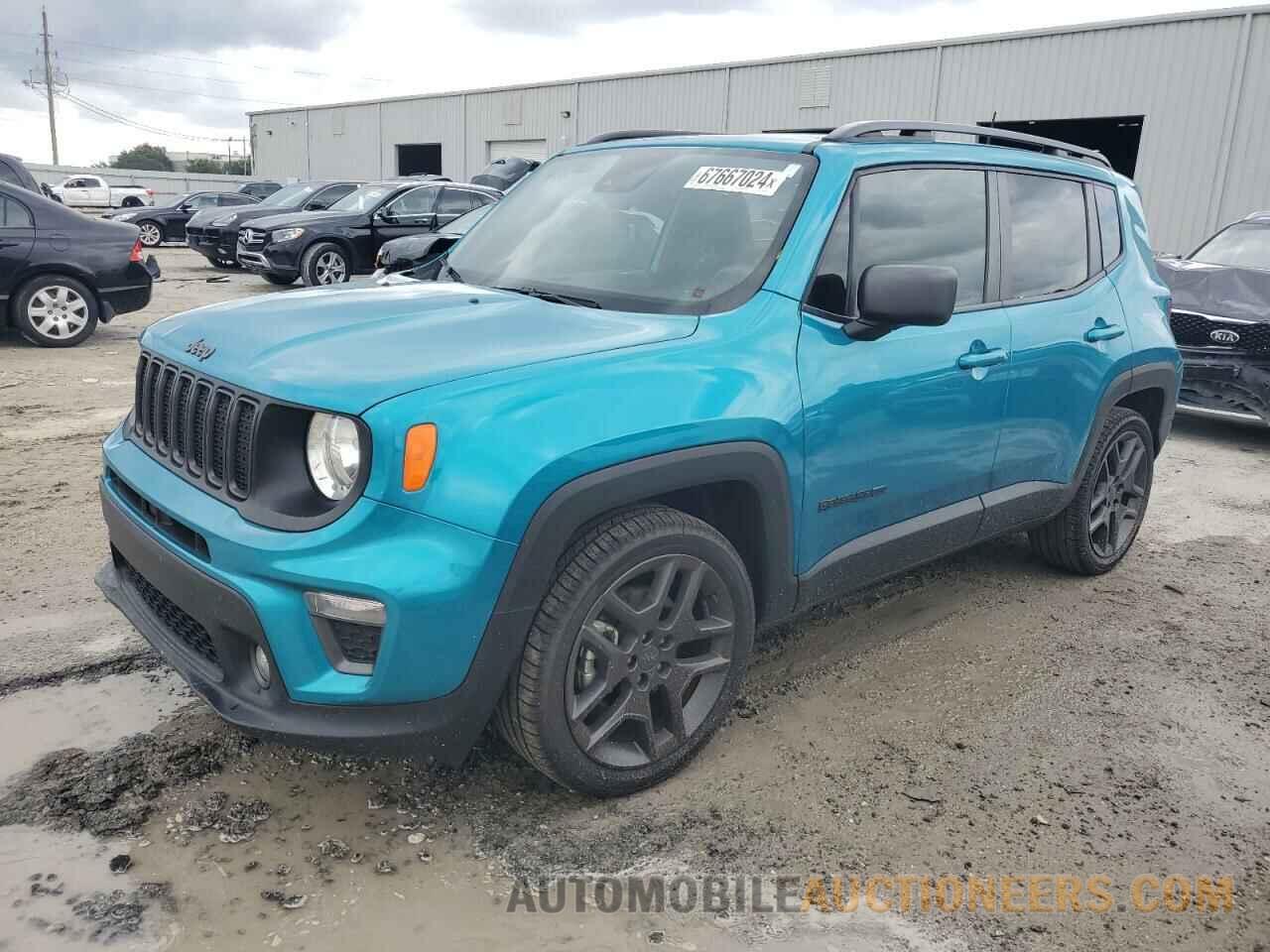 ZACNJCBB8MPM73368 JEEP RENEGADE 2021