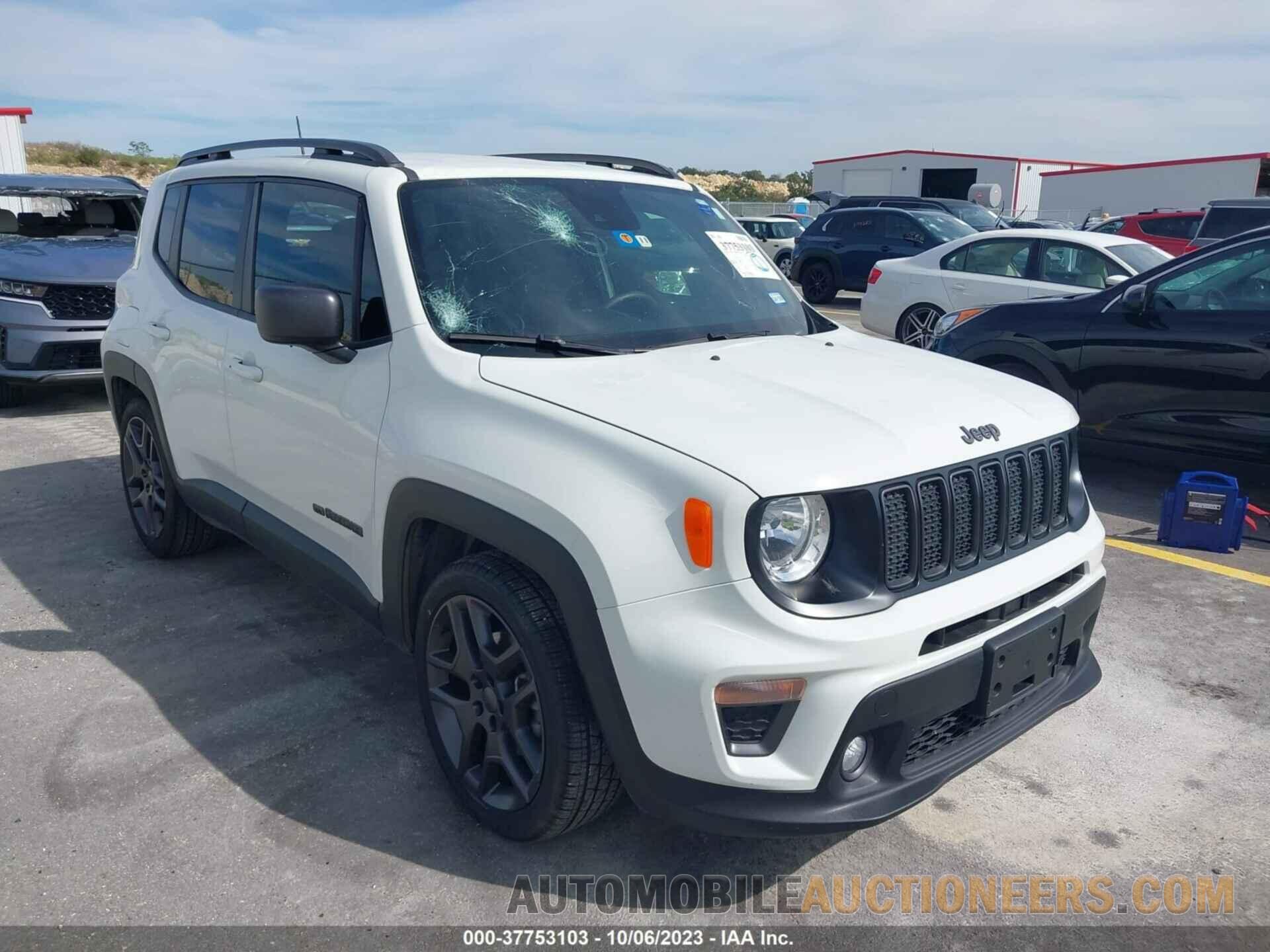 ZACNJCBB9MPM51458 JEEP RENEGADE 2021