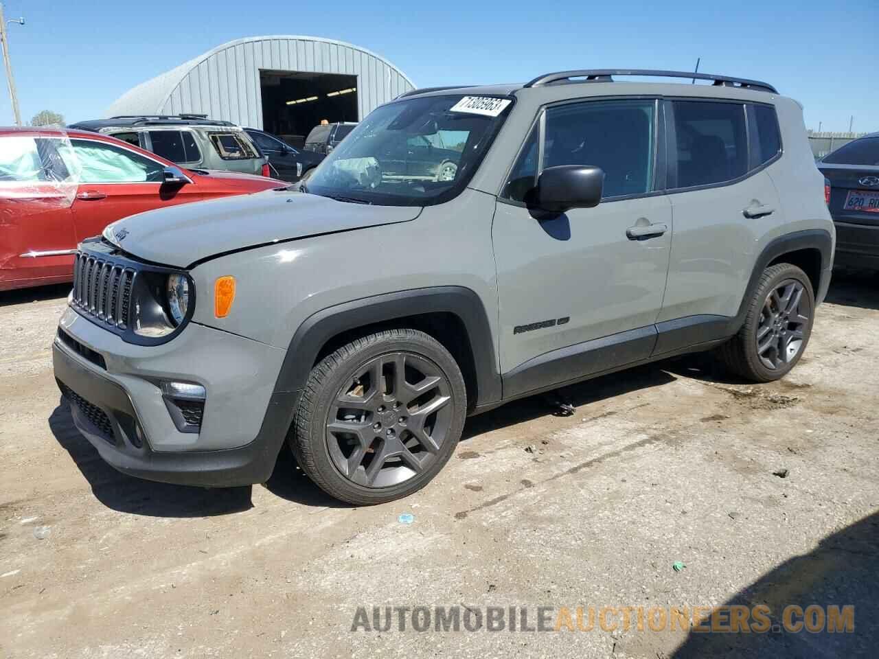 ZACNJCBB9MPM57325 JEEP RENEGADE 2021