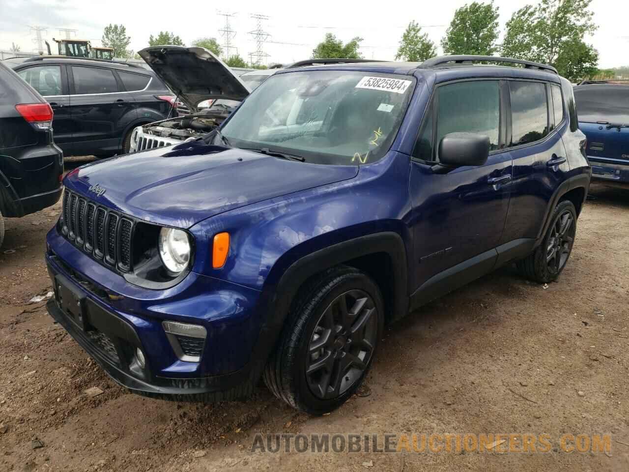 ZACNJCBBXMPM62842 JEEP RENEGADE 2021