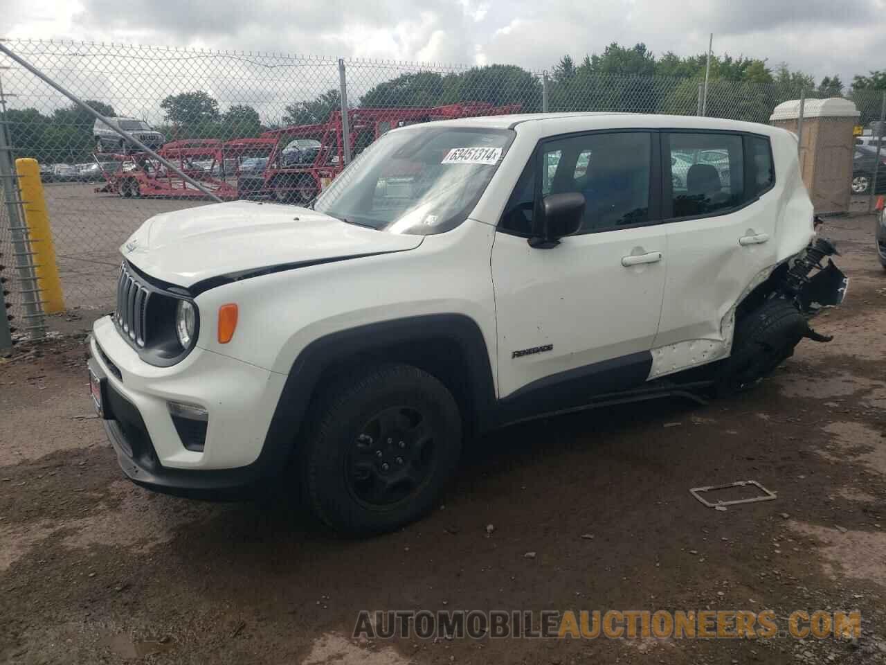 ZACNJDA10NPN66000 JEEP RENEGADE 2022