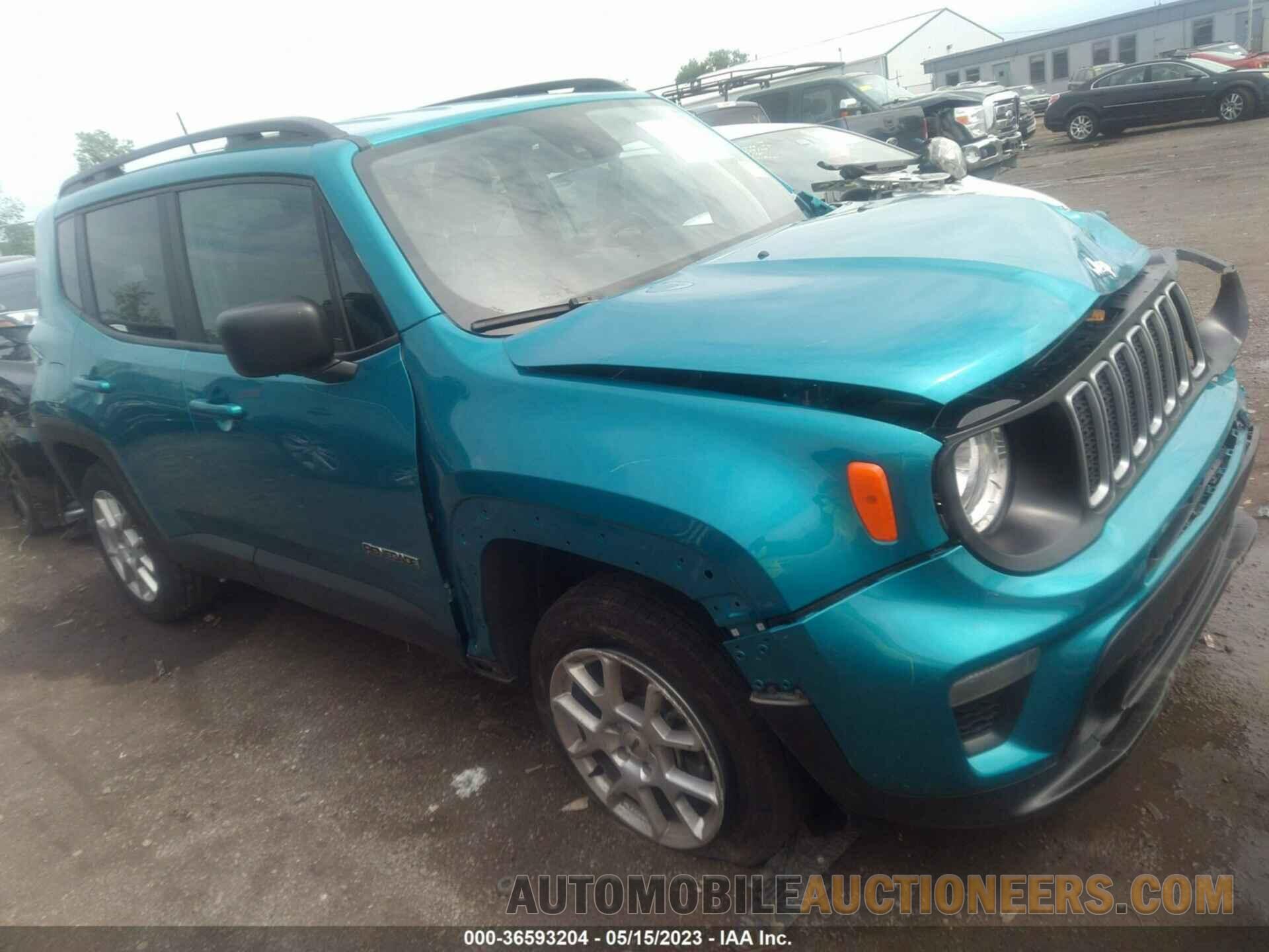 ZACNJDA10NPN67146 JEEP RENEGADE 2022