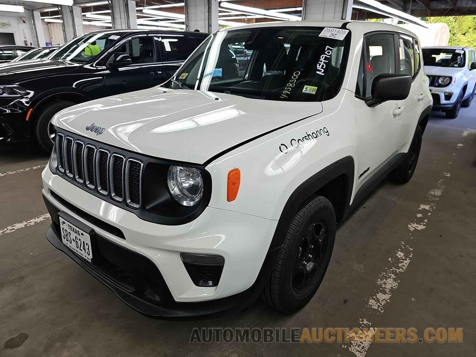 ZACNJDA11NPN54907 Jeep Renegade 2022