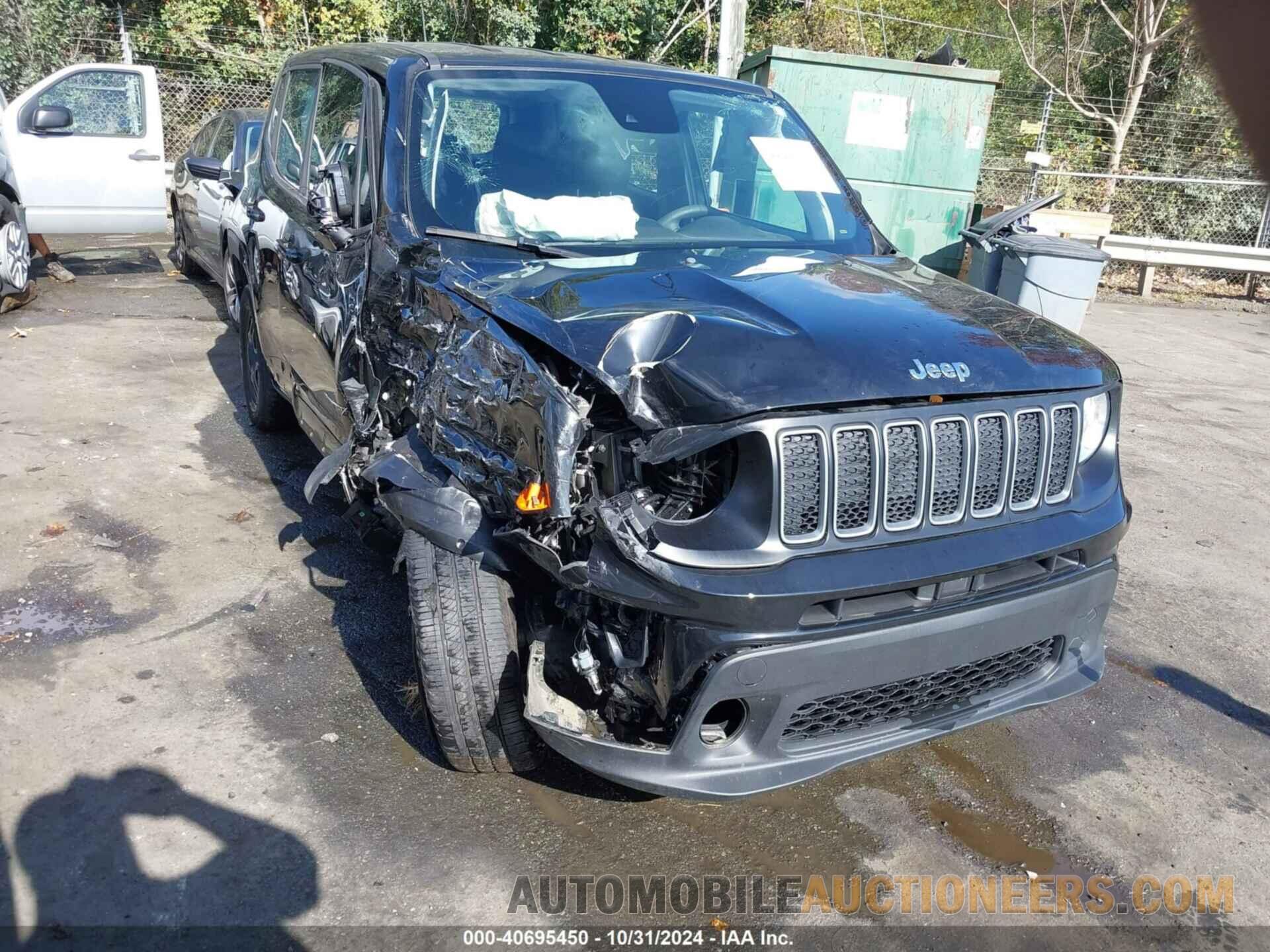 ZACNJDA11NPN58259 JEEP RENEGADE 2022