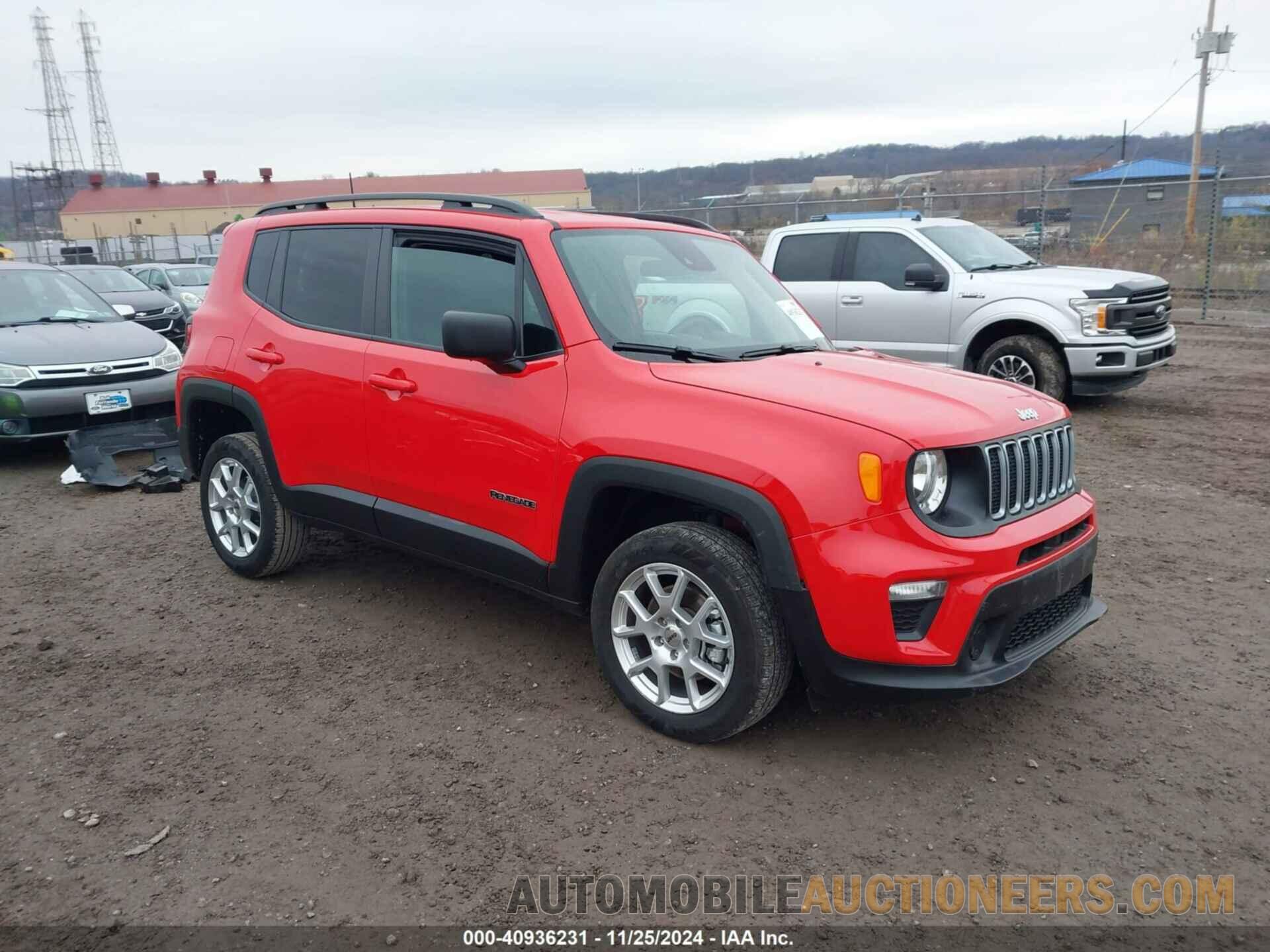 ZACNJDA11NPN67866 JEEP RENEGADE 2022