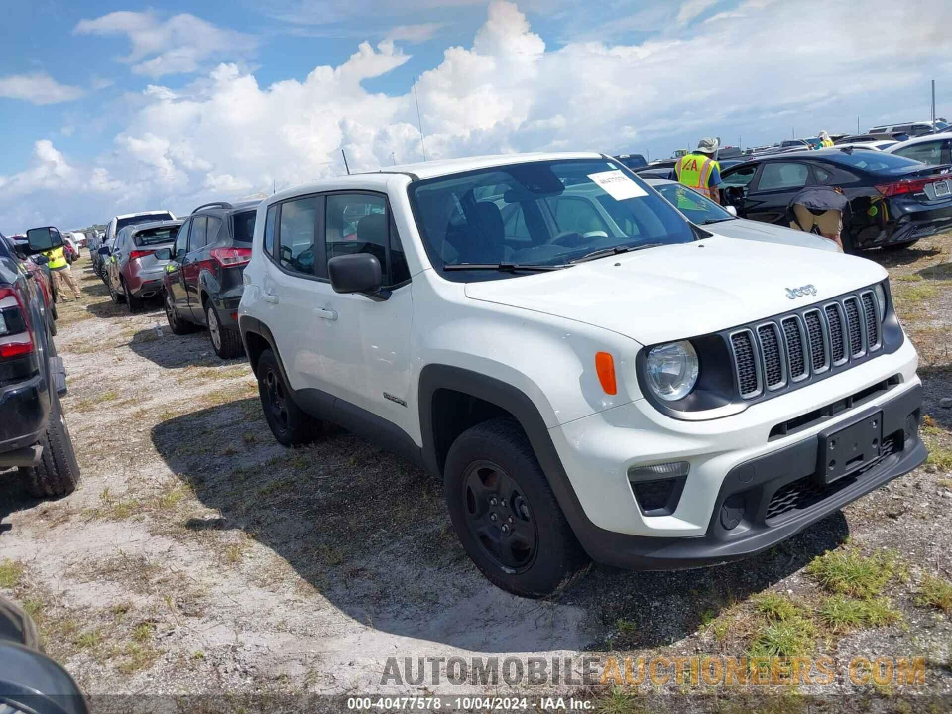 ZACNJDA12NPN59310 JEEP RENEGADE 2022