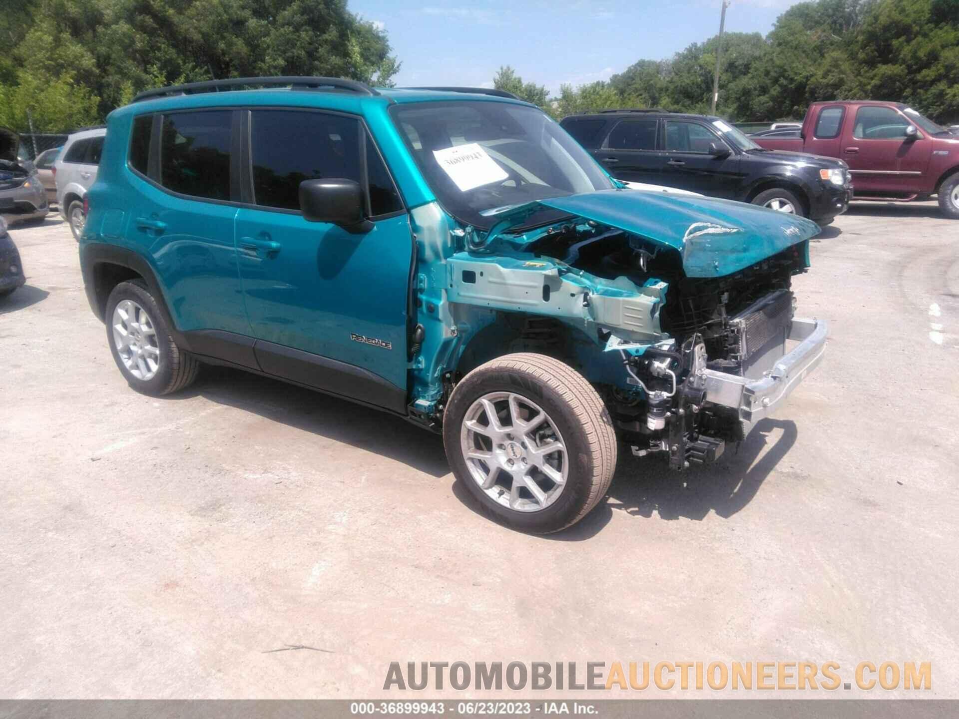 ZACNJDA15NPN46230 JEEP RENEGADE 2022