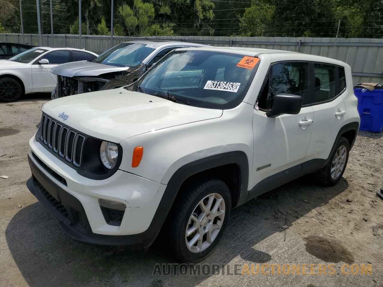 ZACNJDA15NPN51248 JEEP RENEGADE 2022