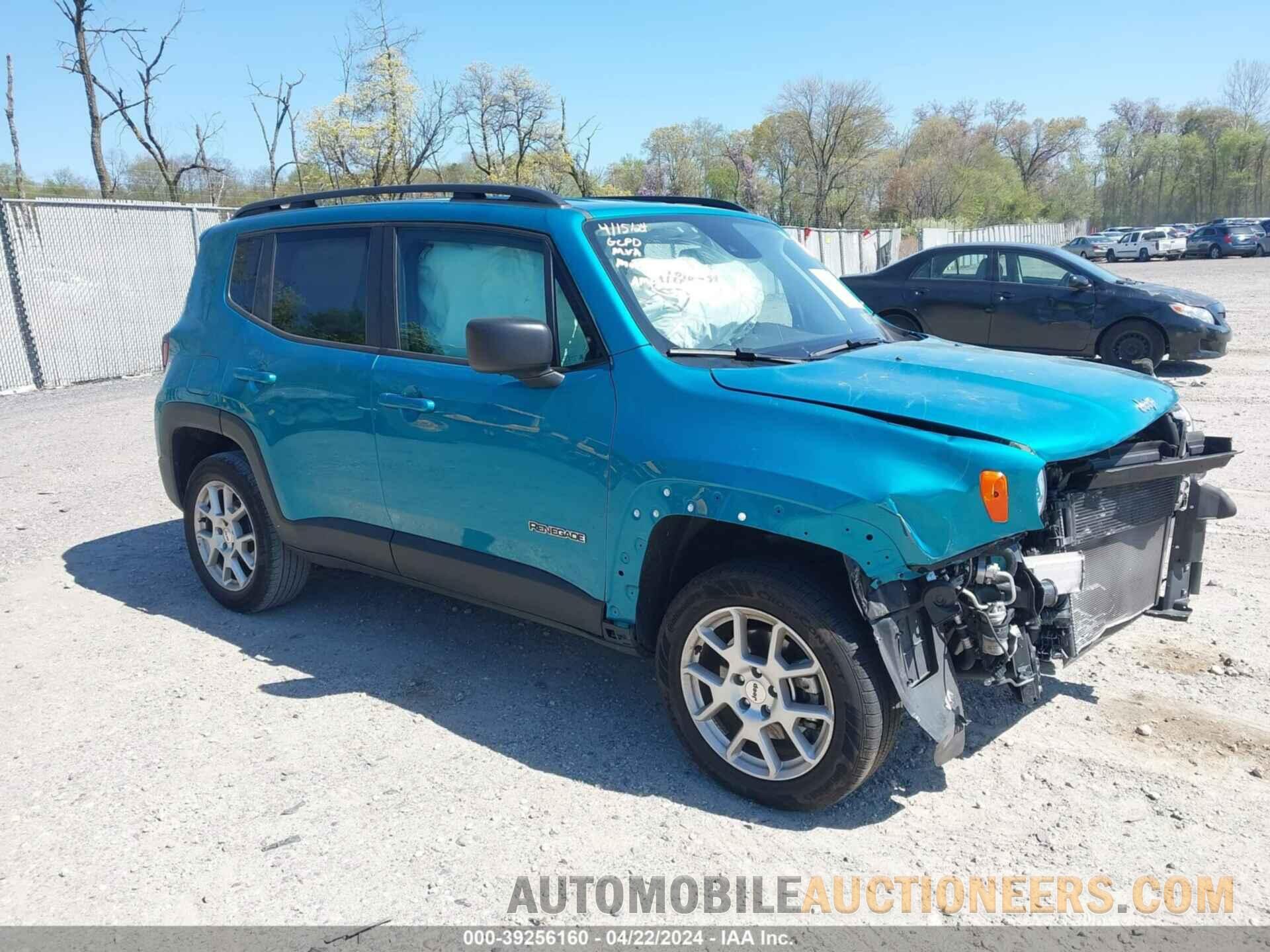 ZACNJDA15NPN65862 JEEP RENEGADE 2022