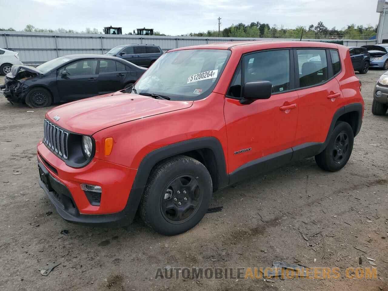 ZACNJDA16NPN46222 JEEP RENEGADE 2022