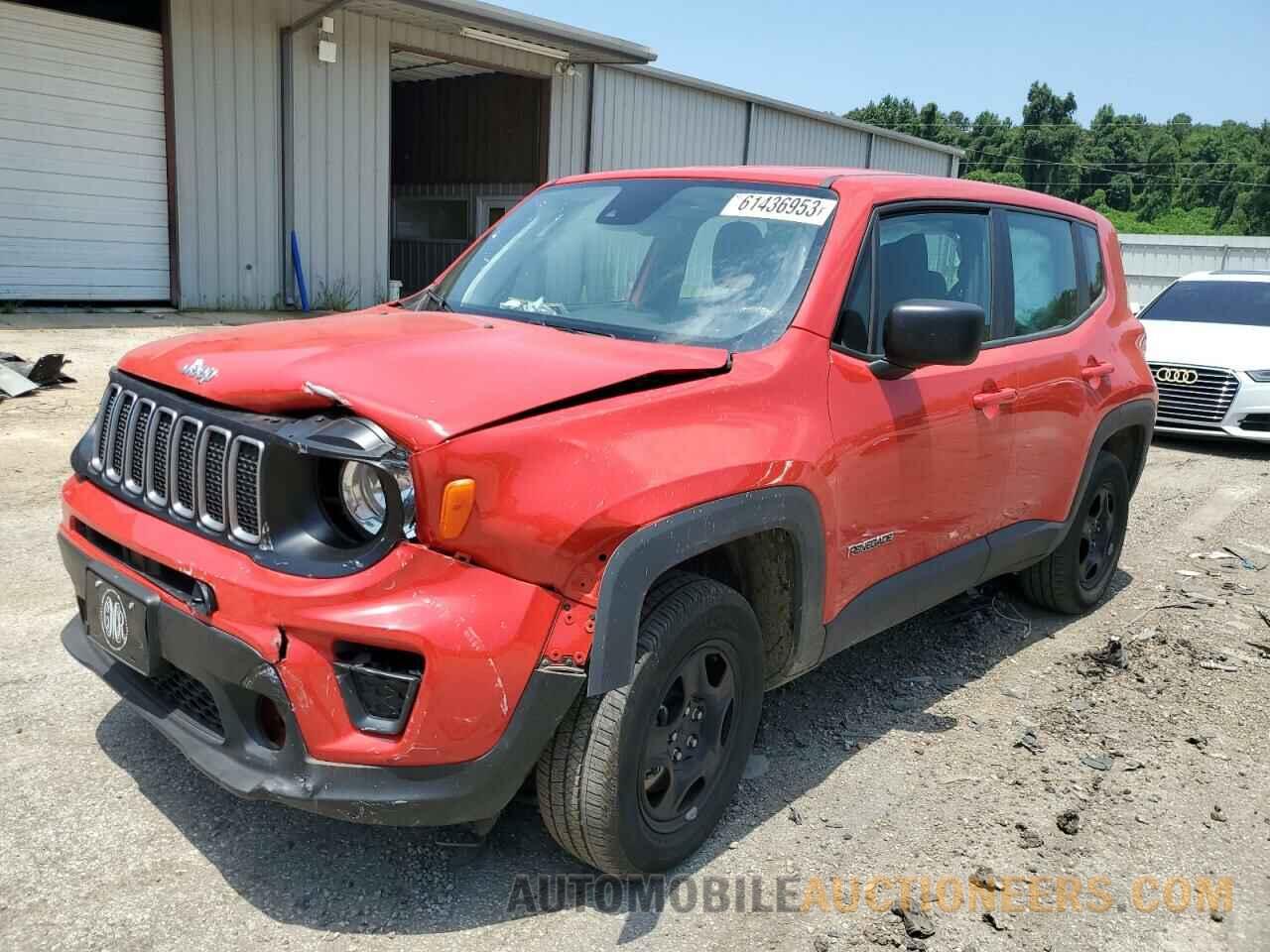 ZACNJDA16NPN49444 JEEP RENEGADE 2022