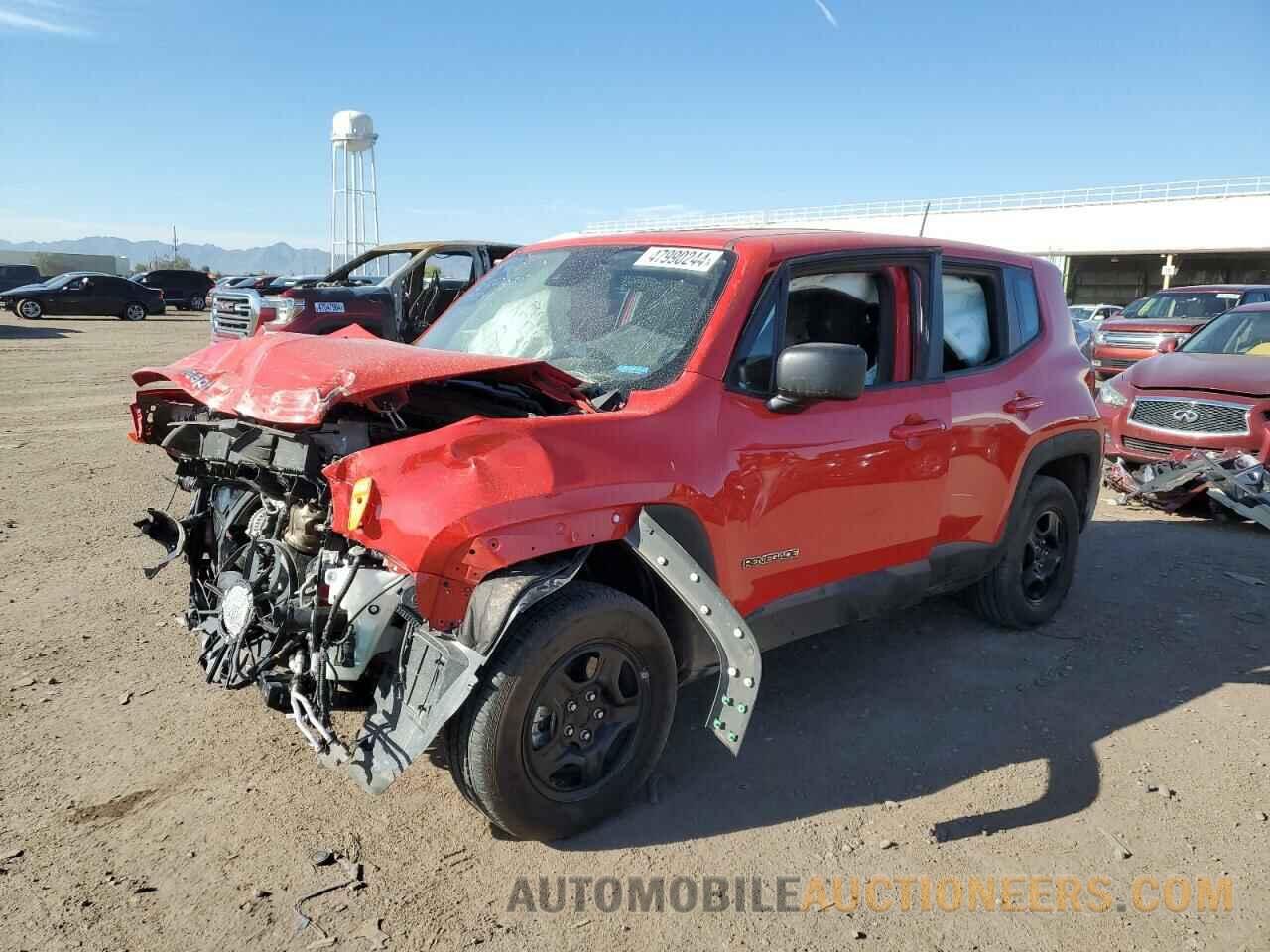 ZACNJDA17NPN74028 JEEP RENEGADE 2022