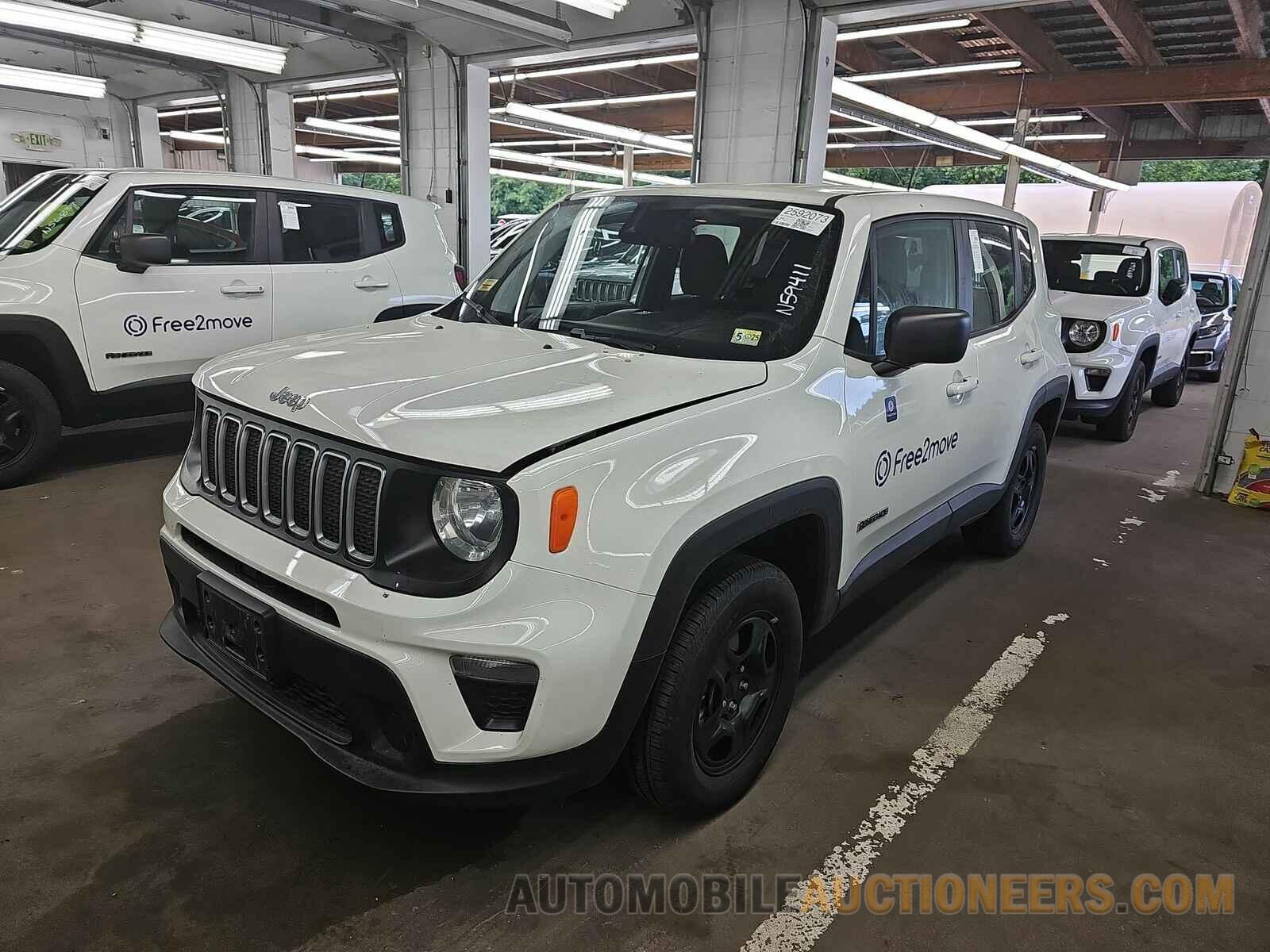 ZACNJDA18NPN59411 Jeep Renegade 2022