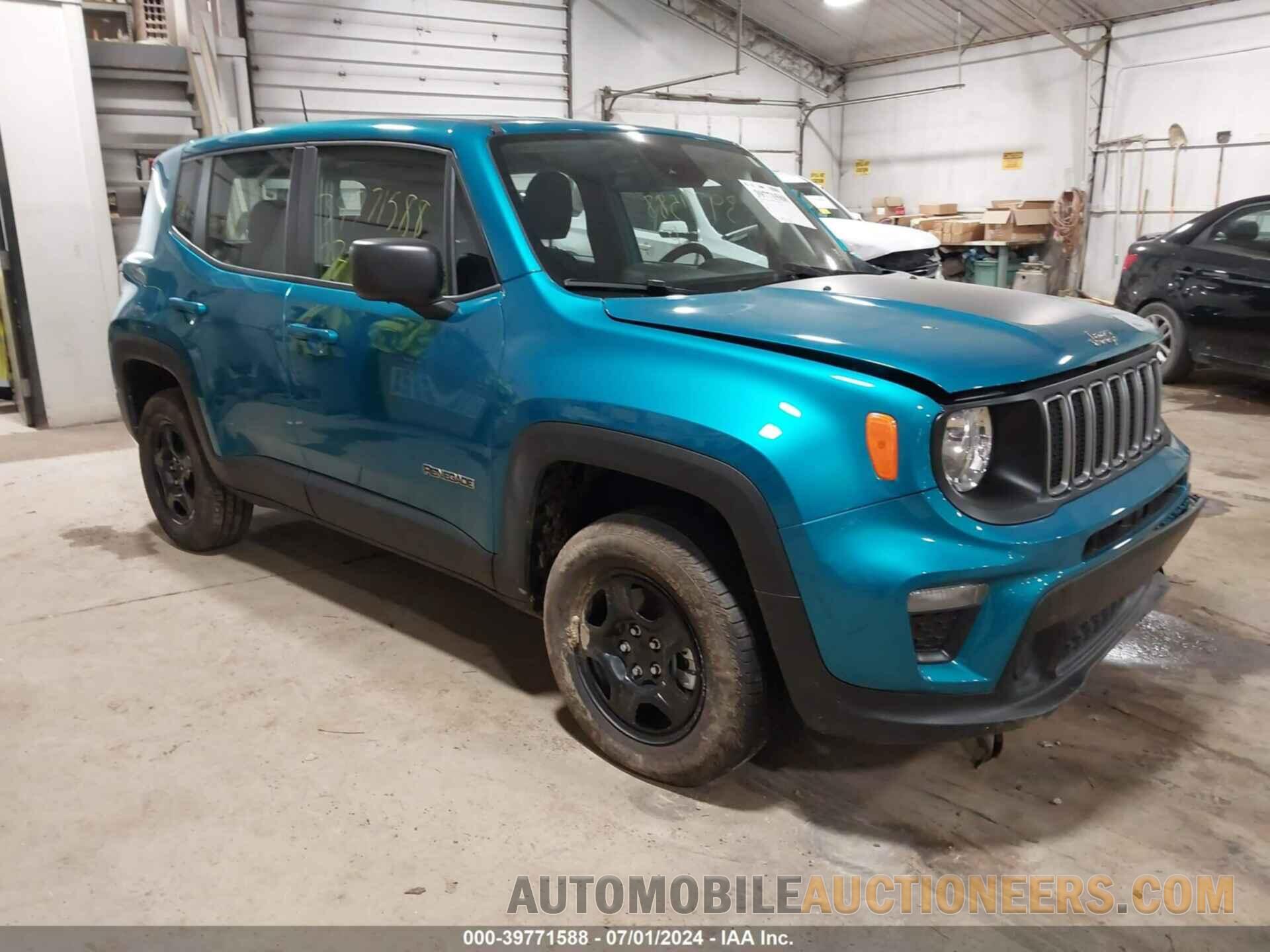 ZACNJDA18NPN65077 JEEP RENEGADE 2022