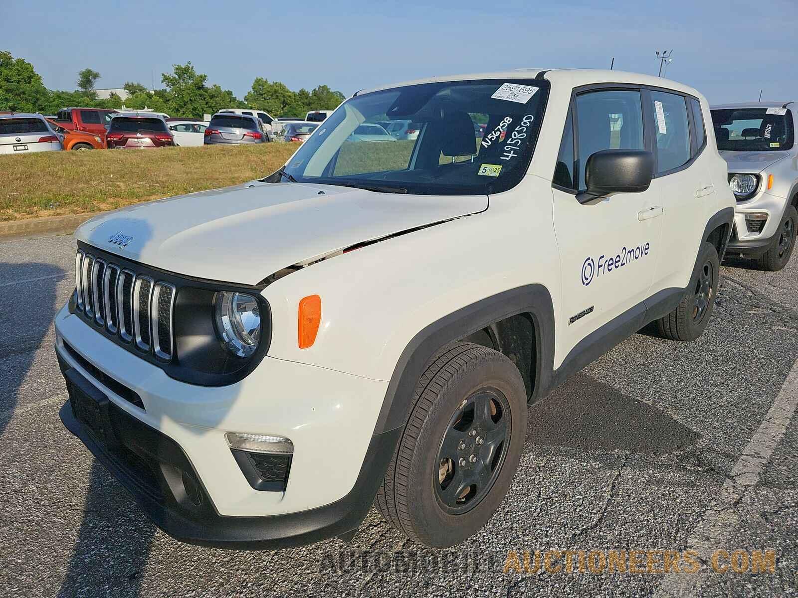 ZACNJDA19NPN56758 Jeep Renegade 2022