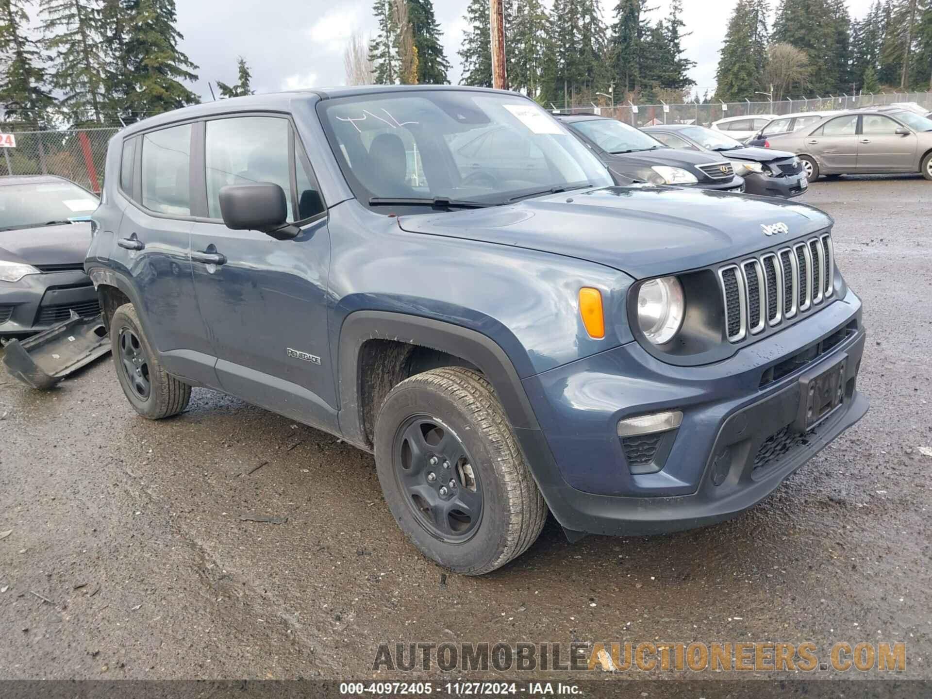 ZACNJDA19NPN61121 JEEP RENEGADE 2022