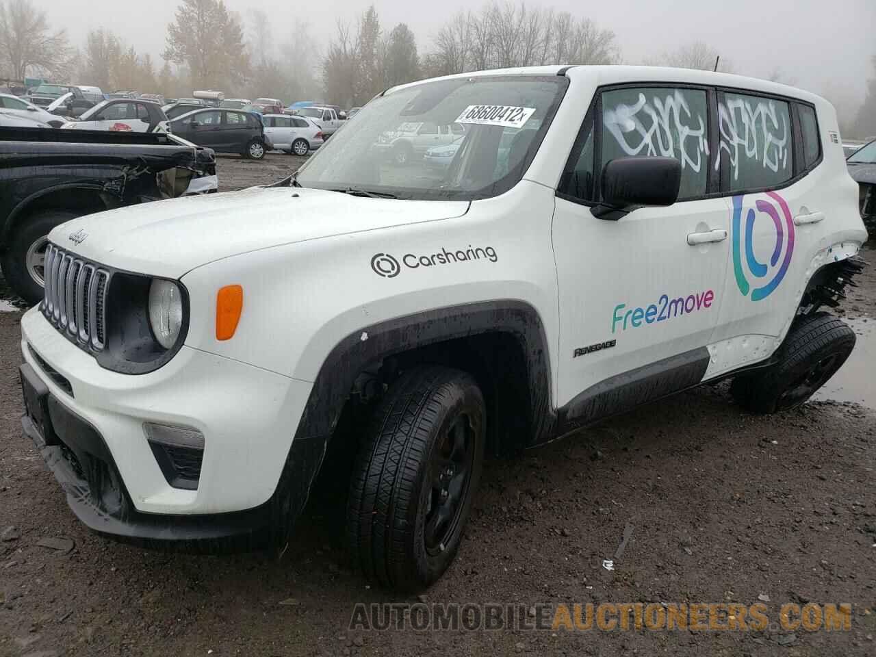 ZACNJDA1XNPN52105 JEEP RENEGADE 2022