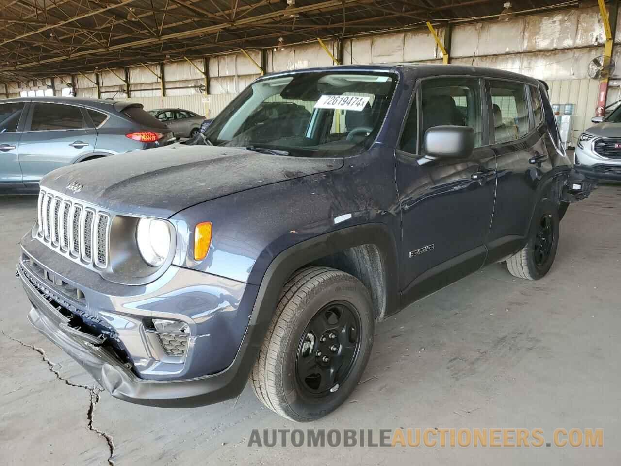 ZACNJDA1XNPN60317 JEEP RENEGADE 2022