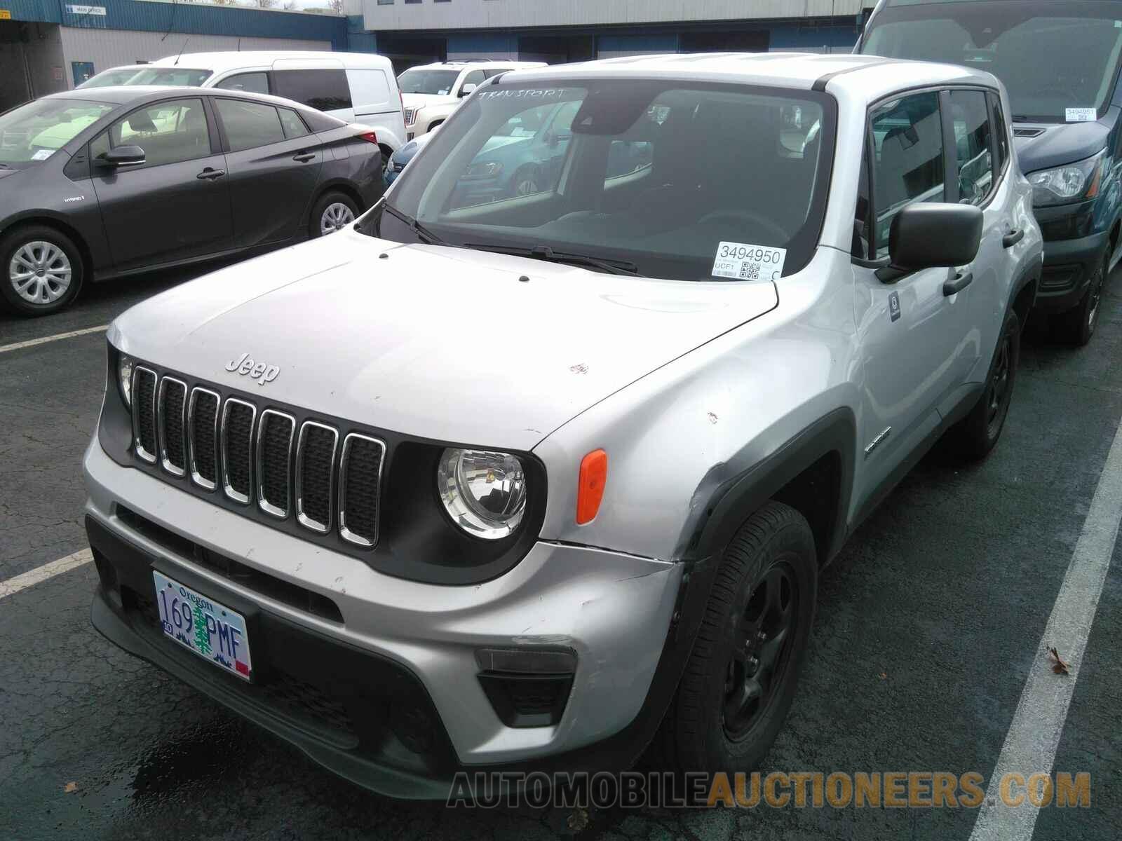 ZACNJDAB0MPN15099 Jeep Renegade 2021