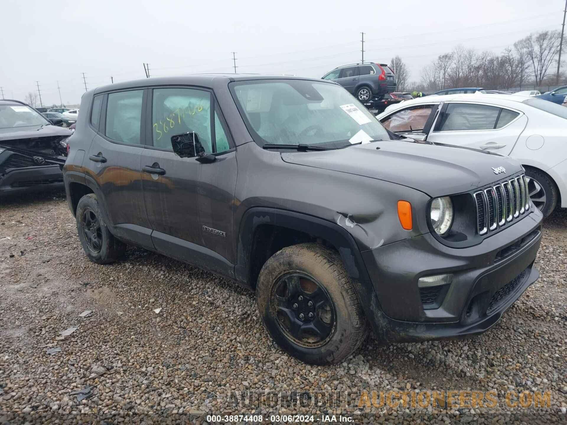 ZACNJDAB1MPM33186 JEEP RENEGADE 2021