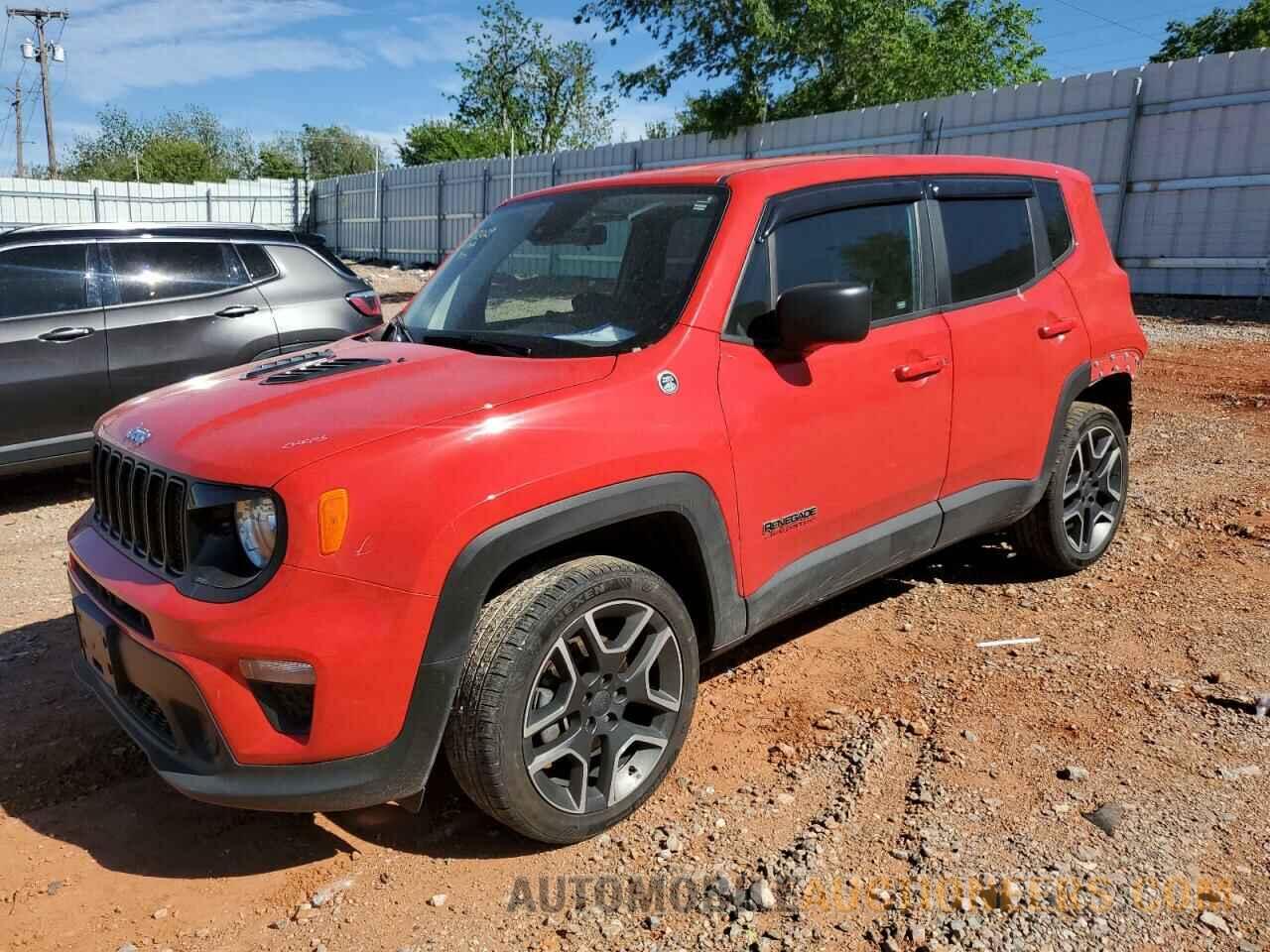 ZACNJDAB1MPM35696 JEEP RENEGADE 2021