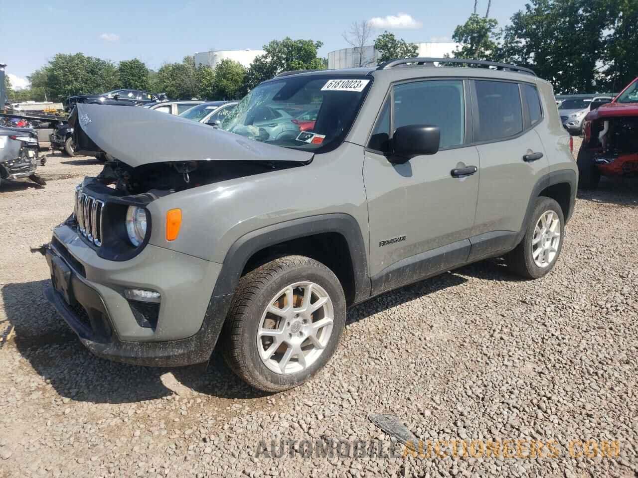 ZACNJDAB2MPM27252 JEEP RENEGADE 2021