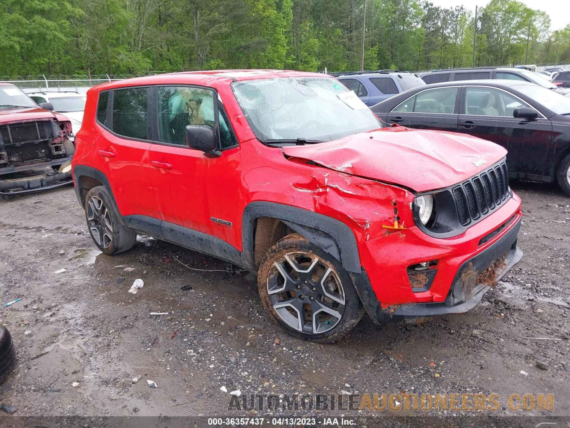 ZACNJDAB4MPM27995 JEEP RENEGADE 2021