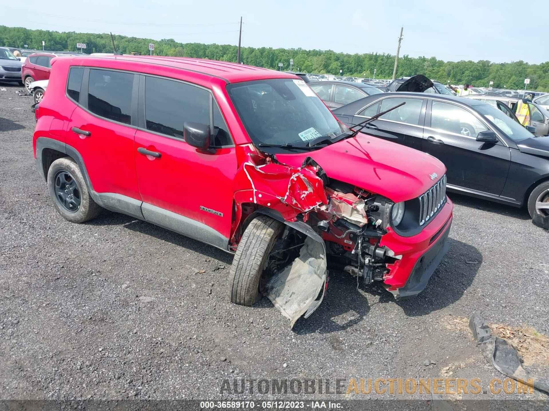 ZACNJDAB4MPM36664 JEEP RENEGADE 2021