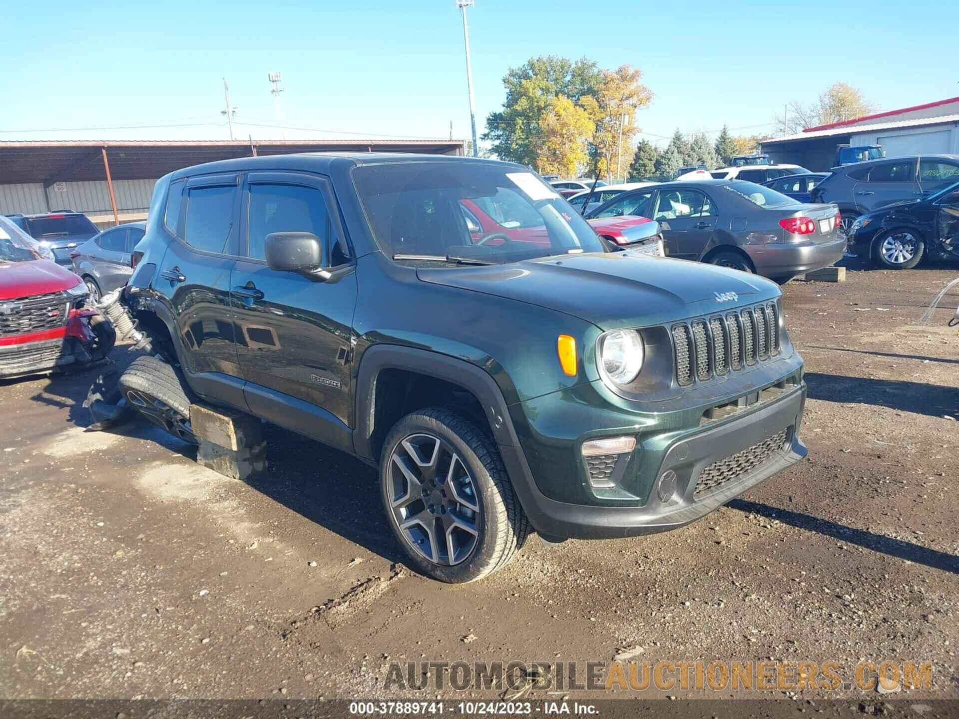 ZACNJDAB4MPM50077 JEEP RENEGADE 2021