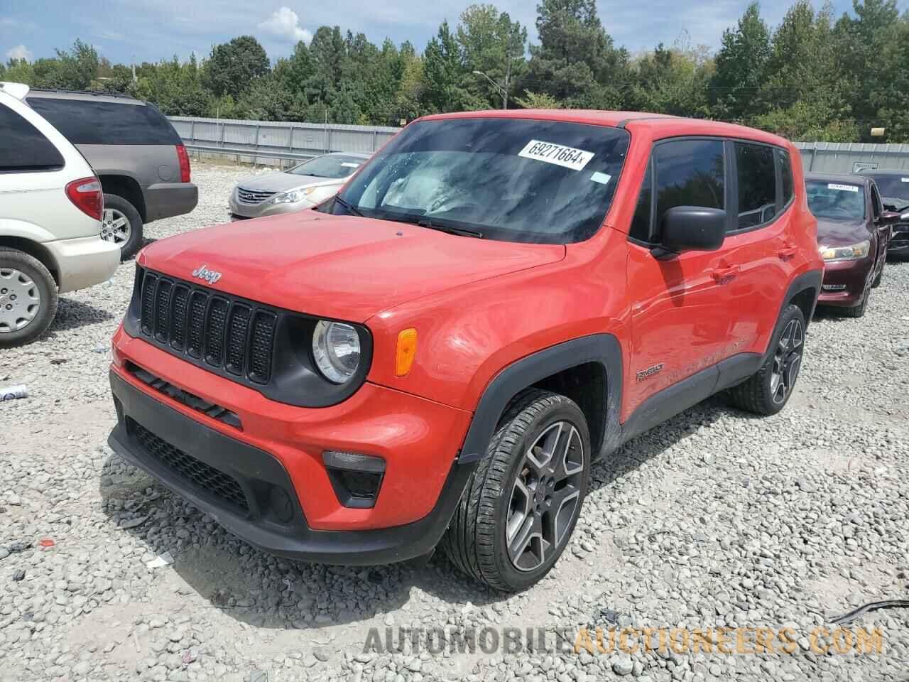 ZACNJDAB4MPM54713 JEEP RENEGADE 2021