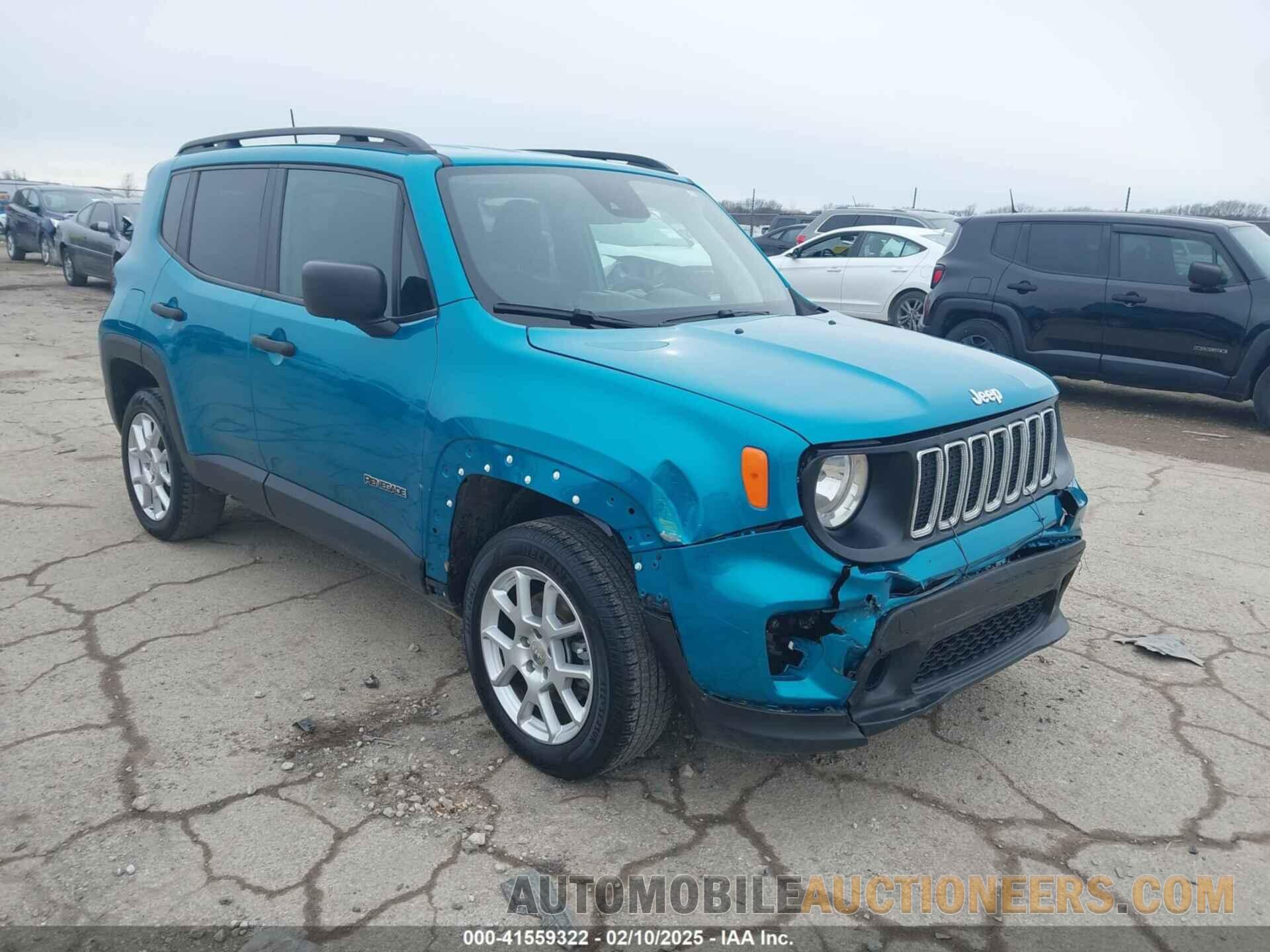 ZACNJDAB4MPN14473 JEEP RENEGADE 2021