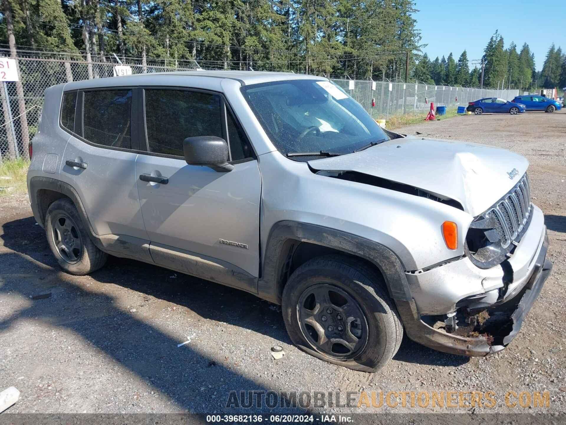 ZACNJDAB4MPN15042 JEEP RENEGADE 2021