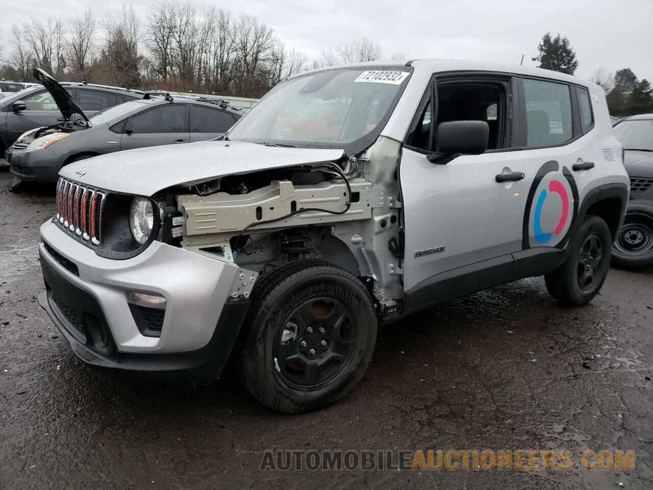 ZACNJDAB4MPN21682 JEEP RENEGADE 2021