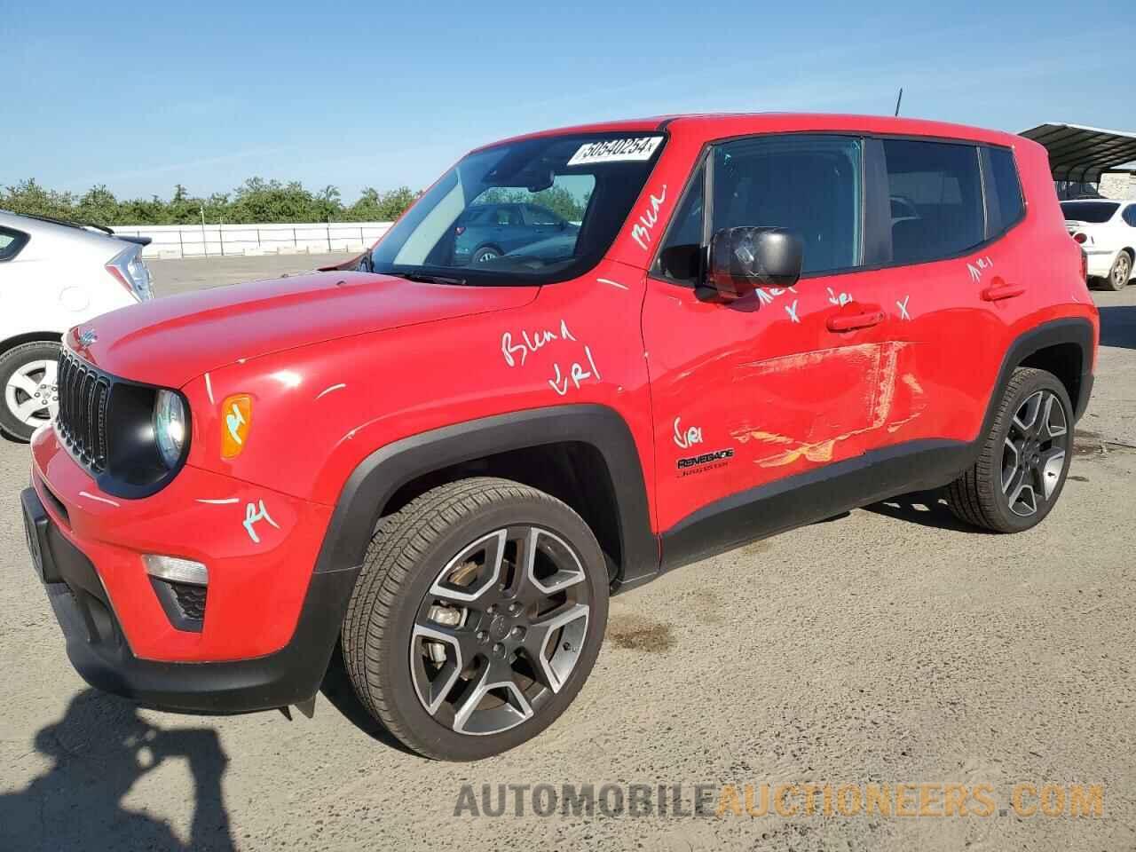 ZACNJDAB5MPM11403 JEEP RENEGADE 2021