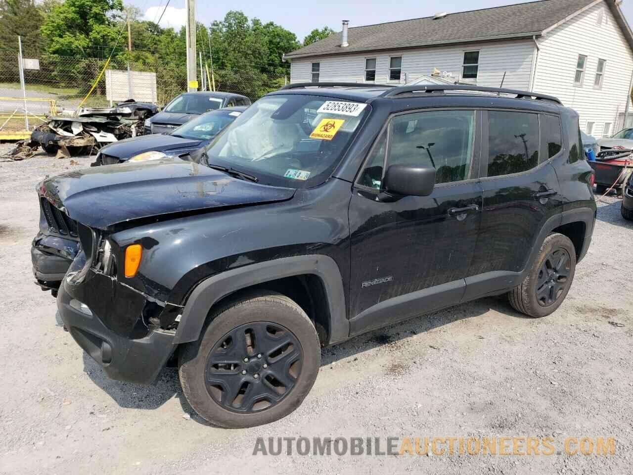 ZACNJDAB5MPM23356 JEEP RENEGADE 2021