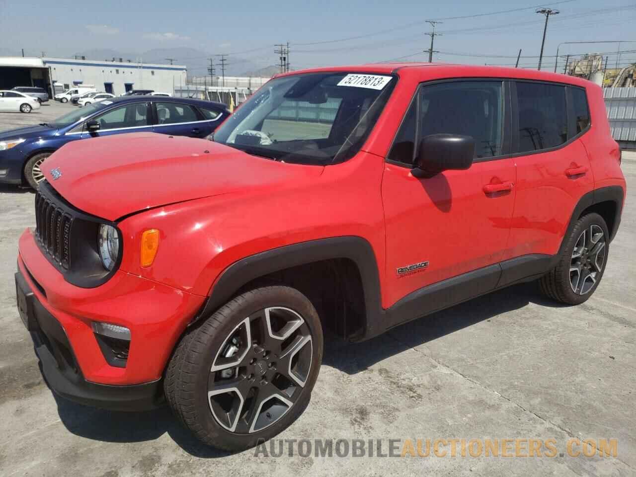 ZACNJDAB6MPM75644 JEEP RENEGADE 2021