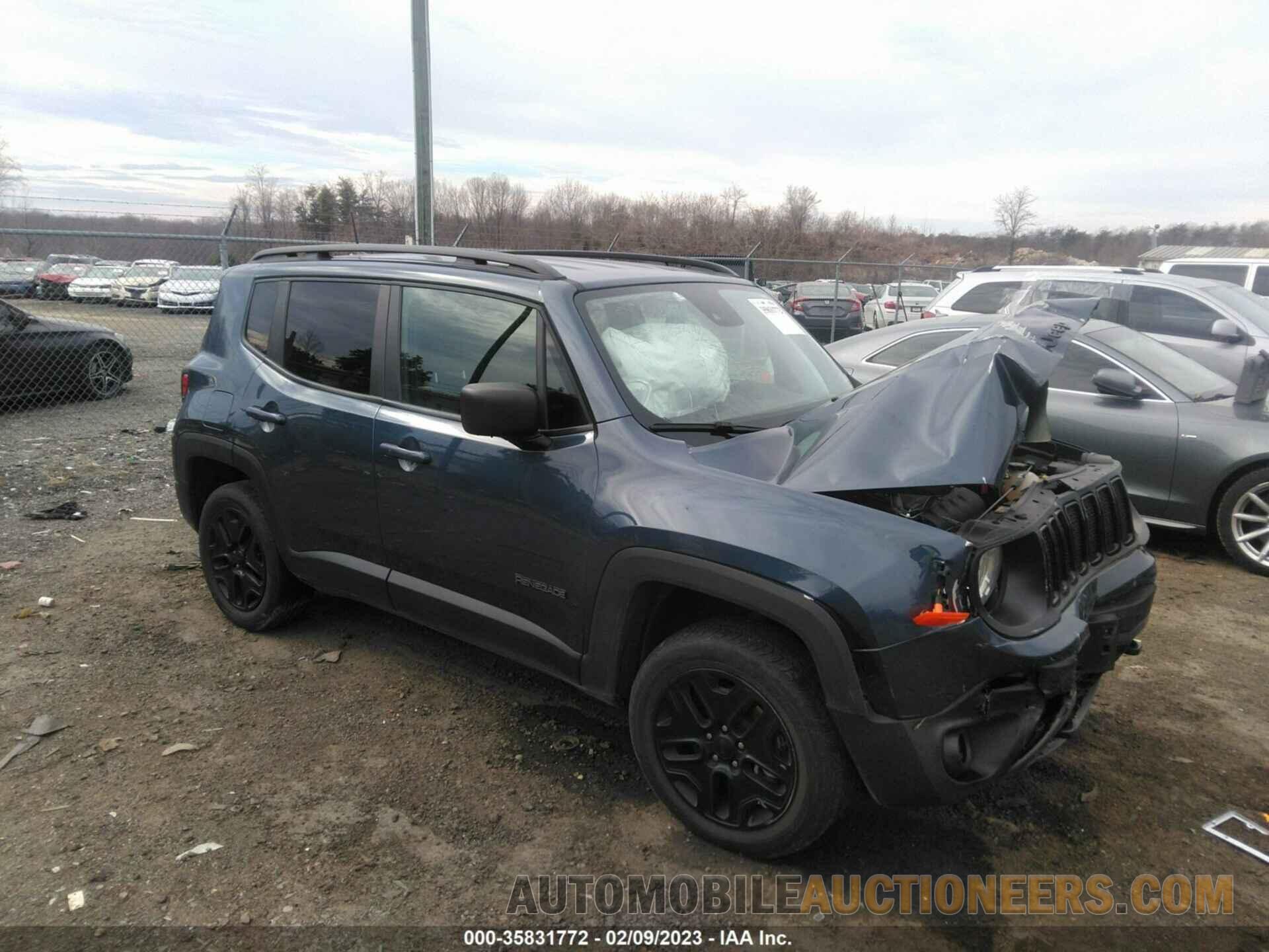 ZACNJDAB8MPM27837 JEEP RENEGADE 2021