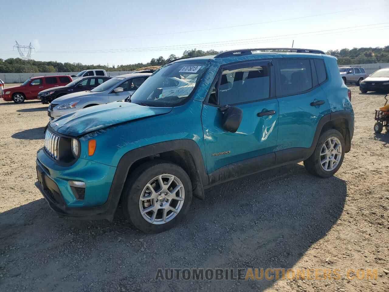 ZACNJDAB9MPN25582 JEEP RENEGADE 2021