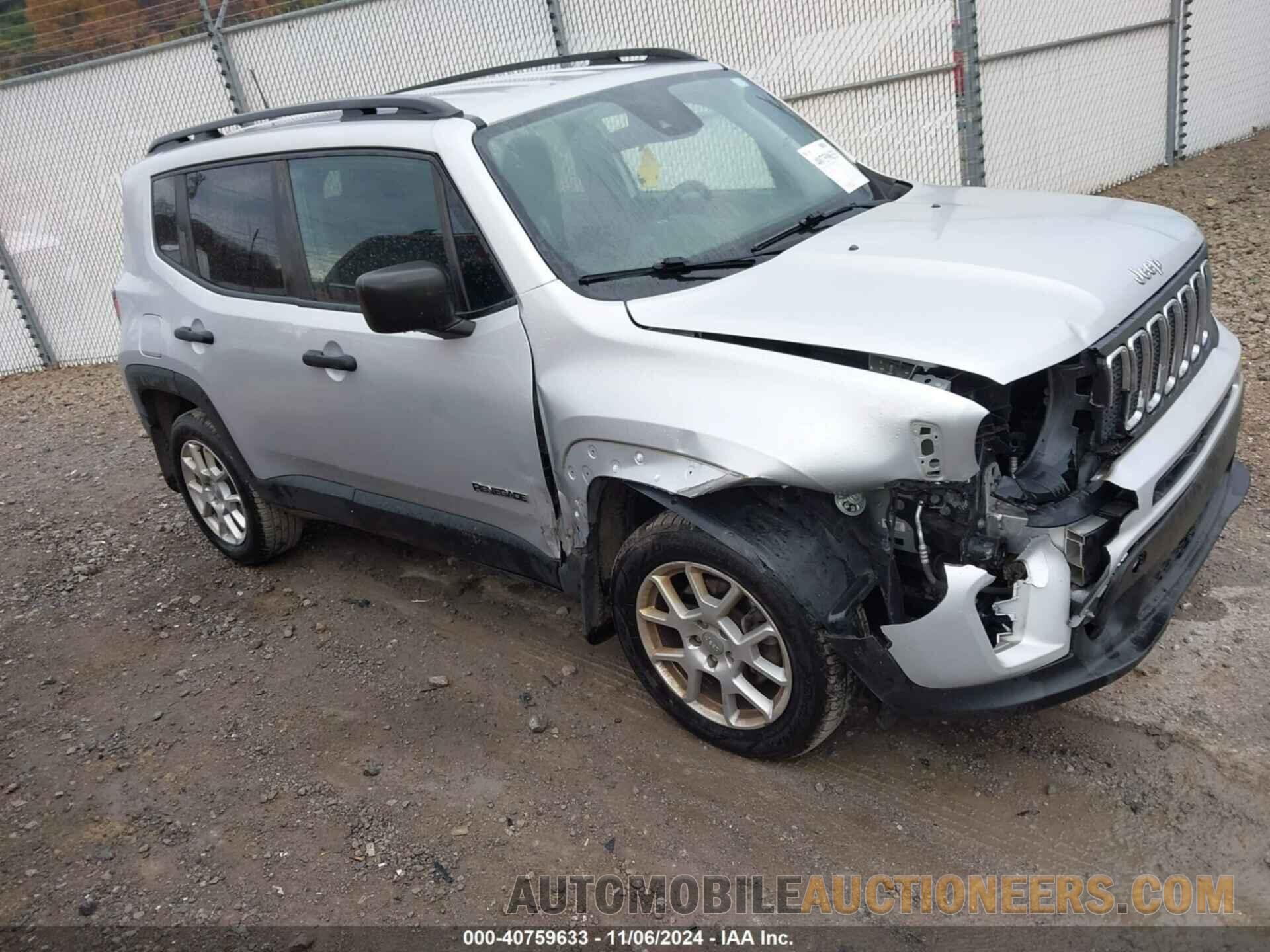 ZACNJDABXMPM11722 JEEP RENEGADE 2021