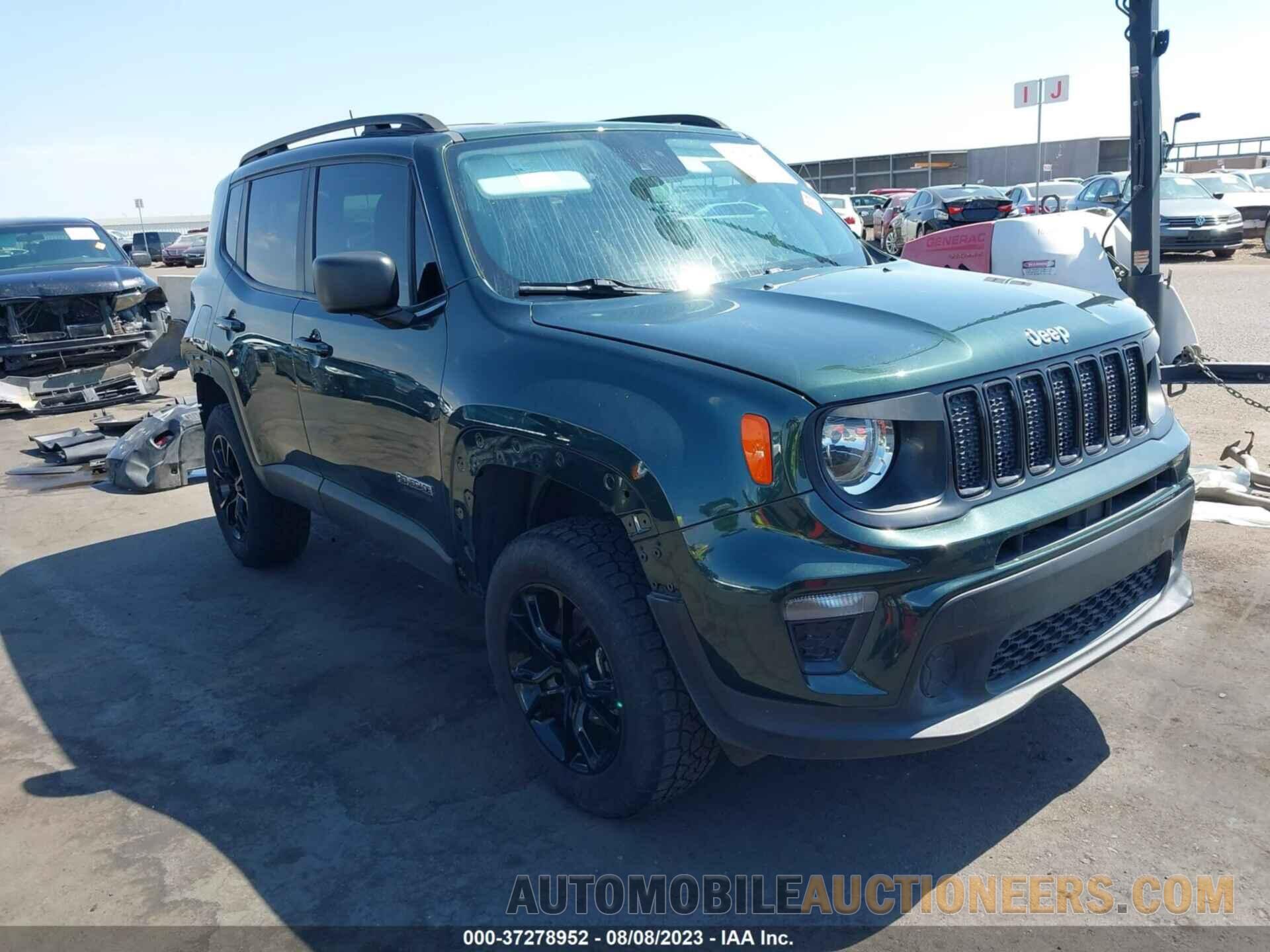 ZACNJDABXMPM23580 JEEP RENEGADE 2021