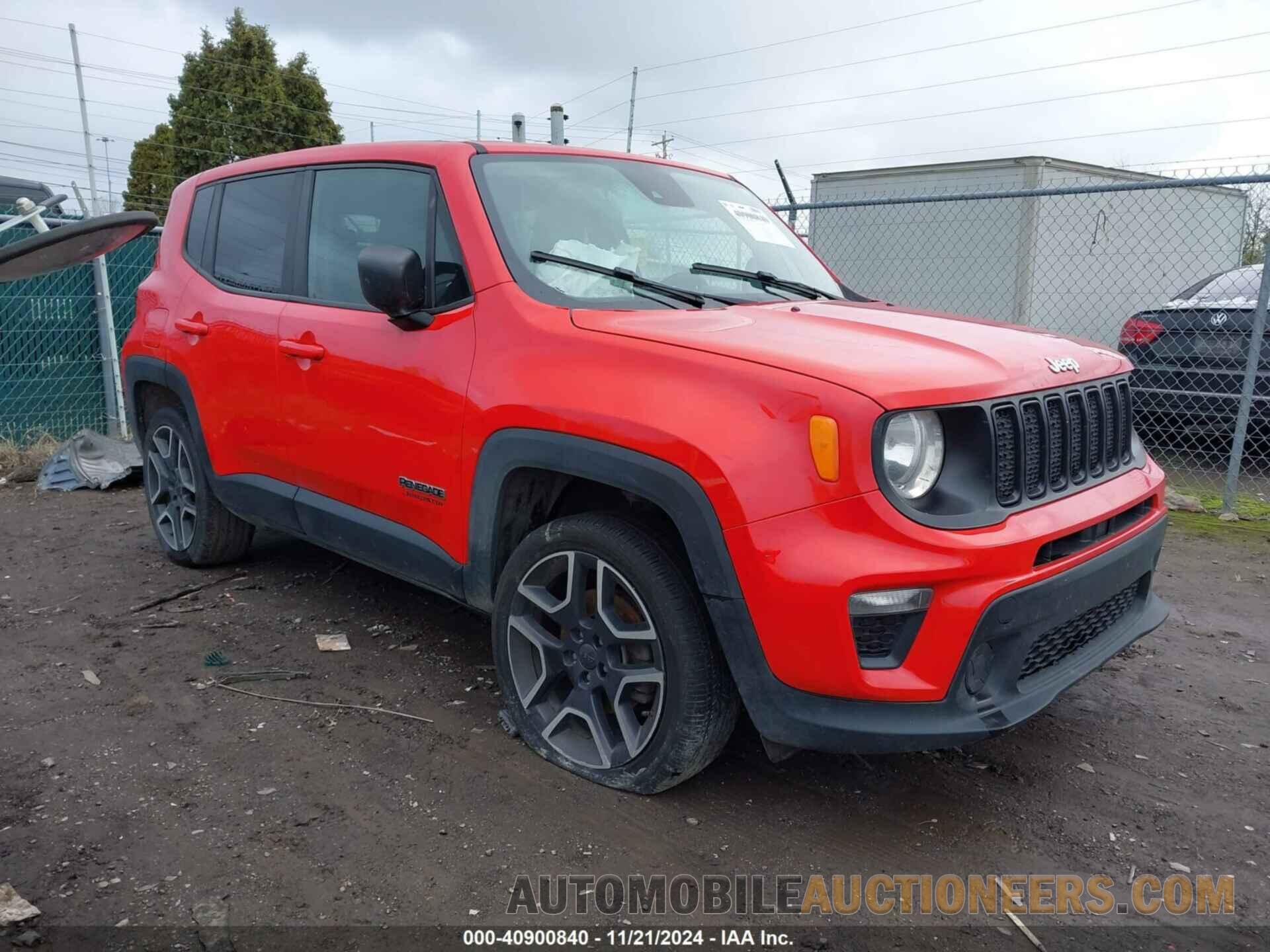 ZACNJDABXMPM54764 JEEP RENEGADE 2021