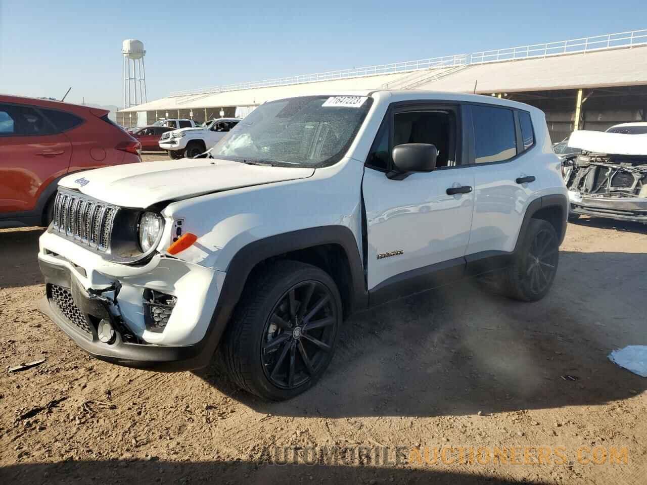 ZACNJDABXMPN25719 JEEP RENEGADE 2021