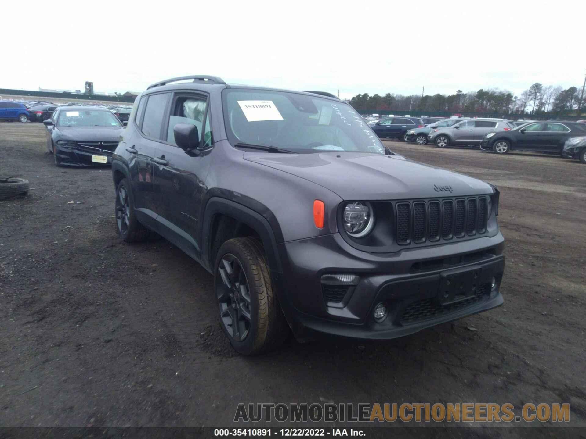 ZACNJDB10MPM44511 JEEP RENEGADE 2021