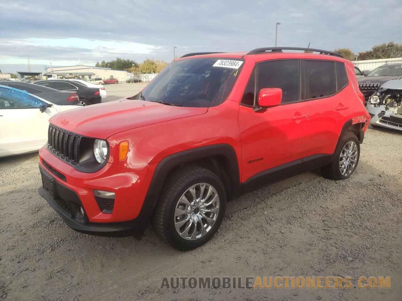 ZACNJDB10NPN82180 JEEP RENEGADE 2022