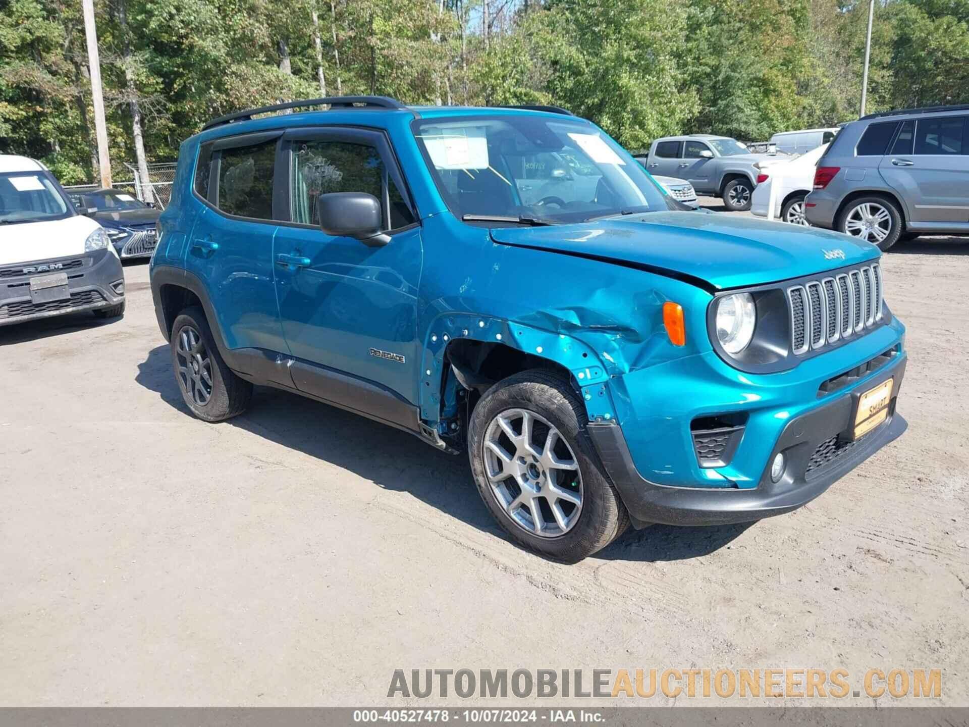 ZACNJDB10NPN93504 JEEP RENEGADE 2022