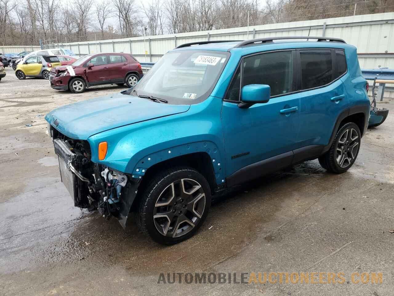 ZACNJDB11MPM16619 JEEP RENEGADE 2021