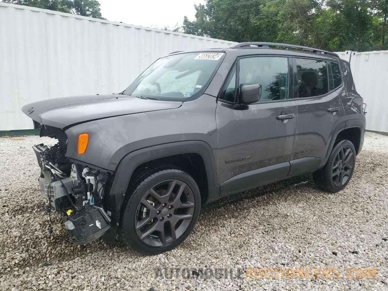 ZACNJDB11MPN30037 JEEP RENEGADE 2021