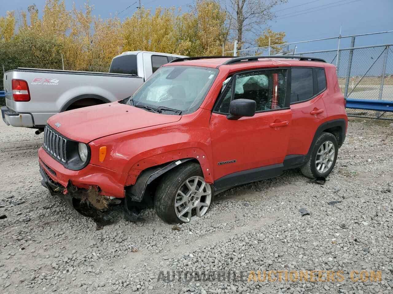 ZACNJDB11NPN66621 JEEP RENEGADE 2022