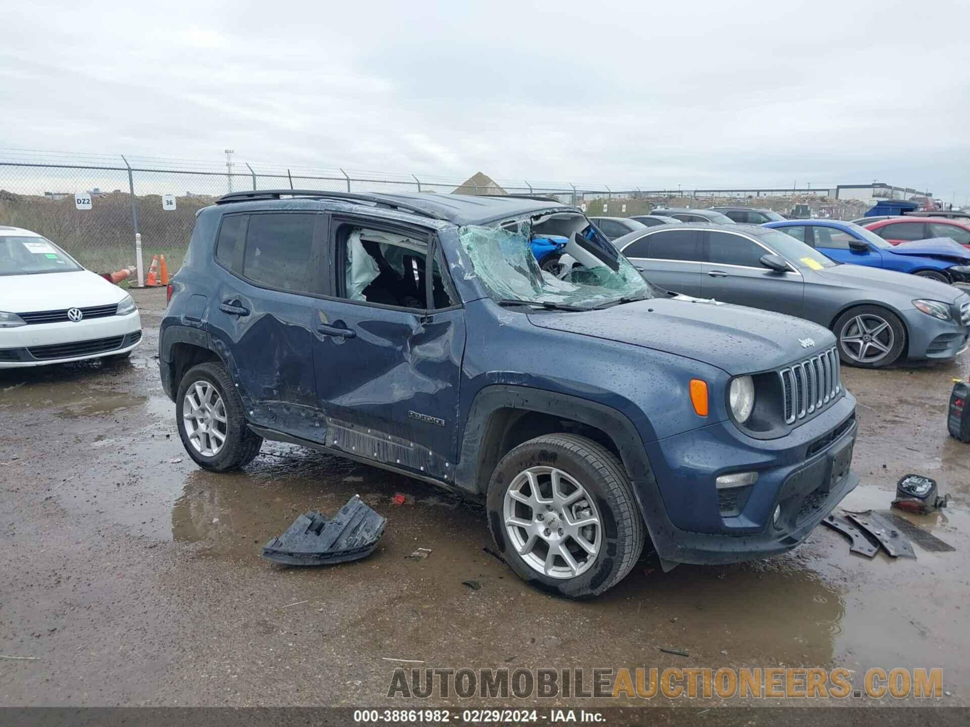 ZACNJDB11NPN67638 JEEP RENEGADE 2022